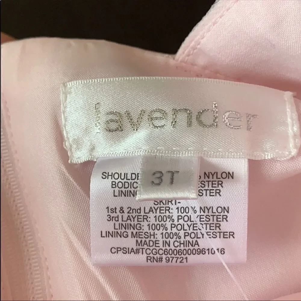 Pink Special Occasion Girls Dress - Picture 7 of 10